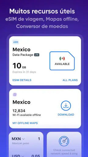 WiFi Map・Senha, Internet, eSIM screenshot