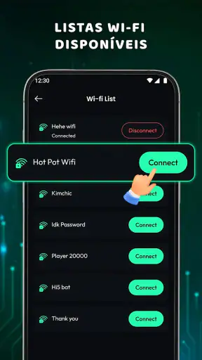 WiFi Master Mostrar senha WiFi screenshot