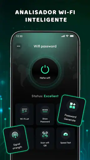 WiFi Master Mostrar senha WiFi screenshot
