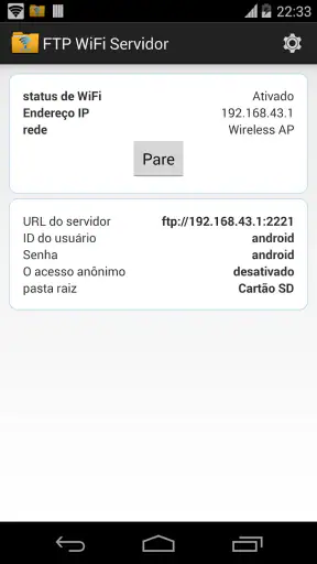 WiFi Pro Server FTP screenshot