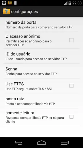 WiFi Pro Server FTP screenshot