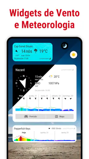 Windfinder: Mapa Vento & Clima screenshot