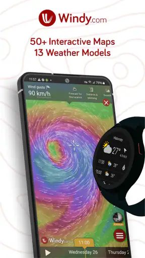 Windy.com - Previsão do tempo screenshot