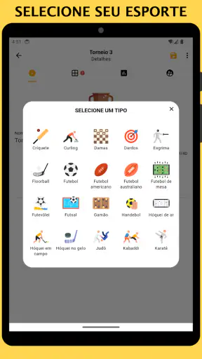 Winner - Gerenciar torneios screenshot