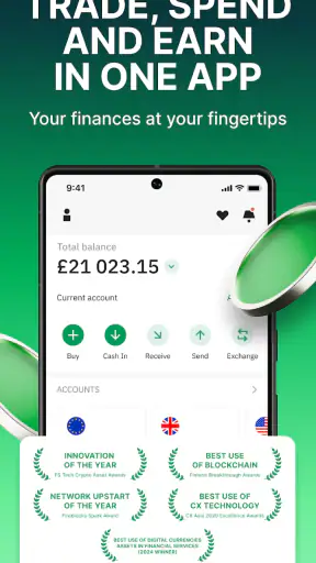 Wirex: Crypto & Finance App screenshot