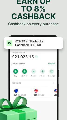 Wirex: Crypto & Finance App screenshot