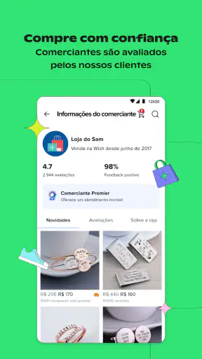 Wish: compre e economize screenshot