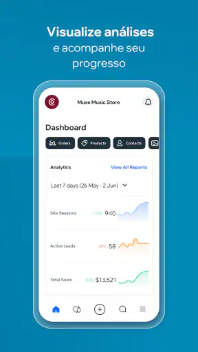 Wix - Criar site já! screenshot