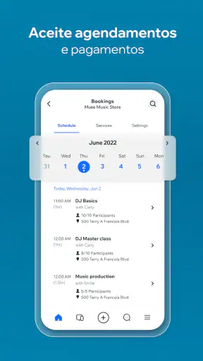 Wix - Criar site já! screenshot