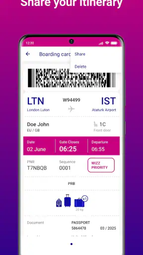 Wizz Air - Book, Travel & Save screenshot