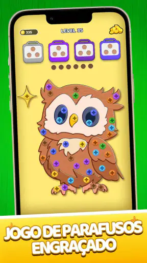 Woodle Screw Jam: Nuts & Bolts screenshot
