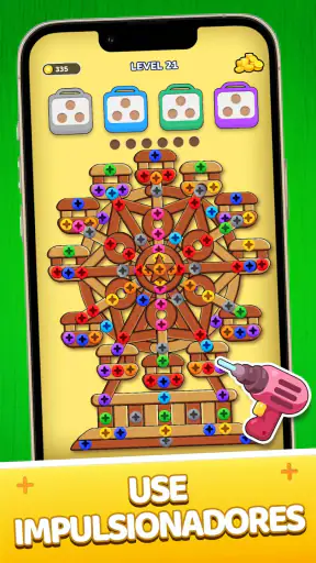 Woodle Screw Jam: Nuts & Bolts screenshot