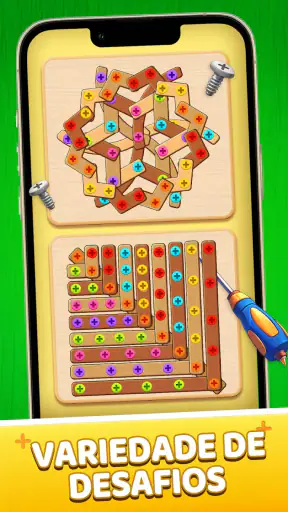 Woodle Screw Jam: Nuts & Bolts screenshot