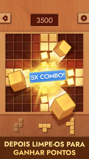 Woodoku - Blocos de madeira screenshot