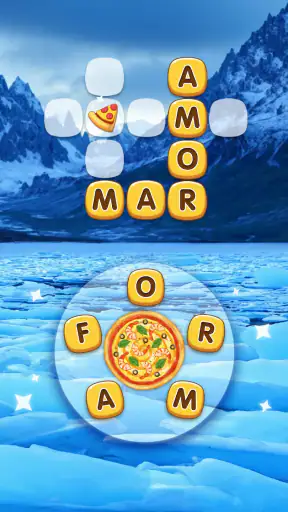 Word Pizza - Palavras Cruzadas screenshot
