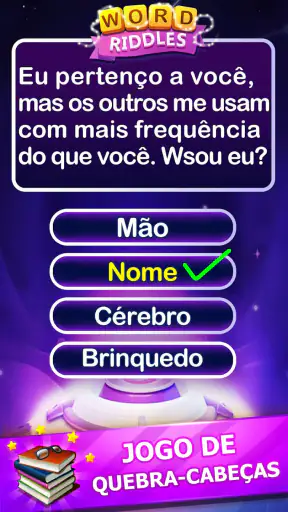 Word Riddles - Jogos de palavr screenshot