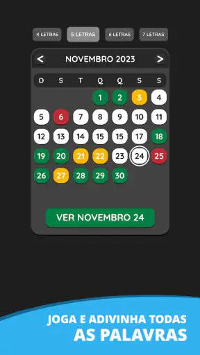 Wordling! Jogo de Palavras screenshot