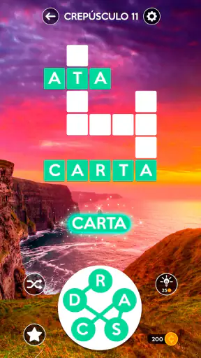 Wordscapes screenshot