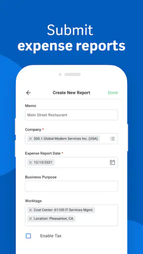 Workday screenshot