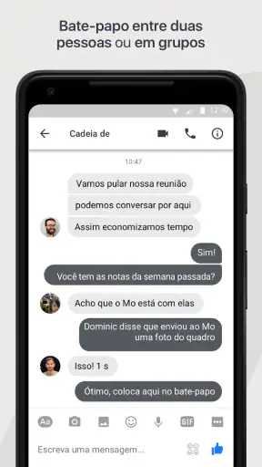 Workplace Chat screenshot