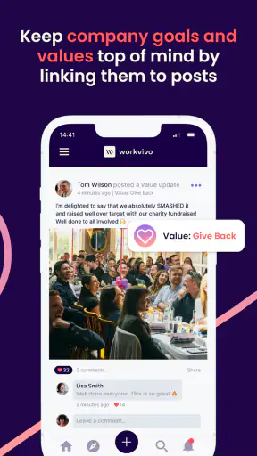 Workvivo screenshot