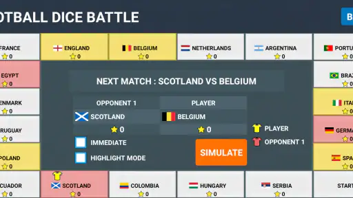 World Football Simulator screenshot