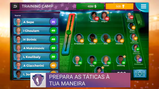 WSM - Women's Soccer Manager screenshot