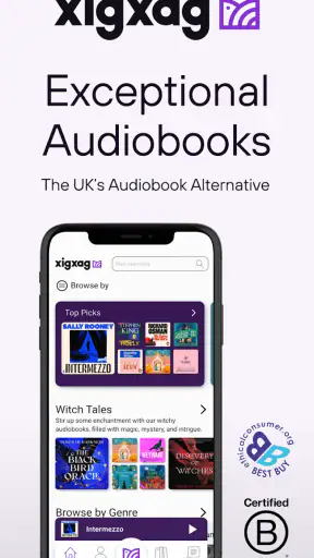 xigxag: Audiobooks, But Better screenshot