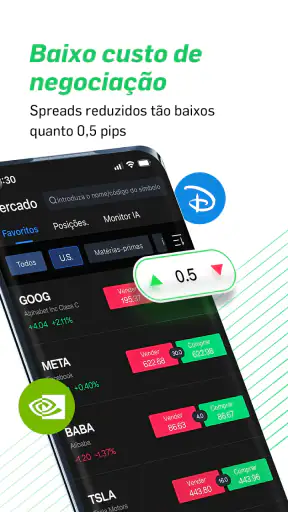 App de negociação XTrend Speed screenshot