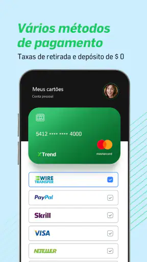 App de negociação XTrend Speed screenshot