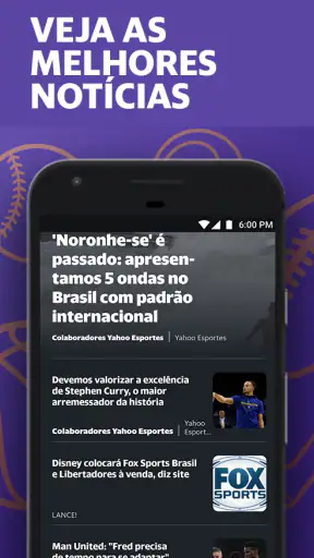 Yahoo Esportes screenshot