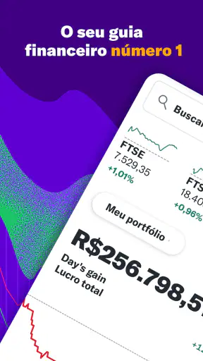 Yahoo Finanças screenshot