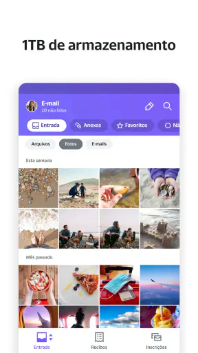 Yahoo Mail – e-mail organizado screenshot