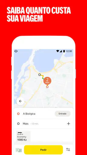 Yango — pede uma viagem na app screenshot