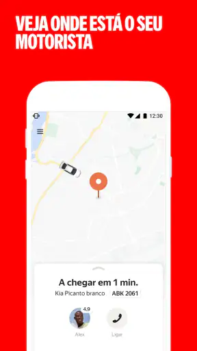 Yango — pede uma viagem na app screenshot