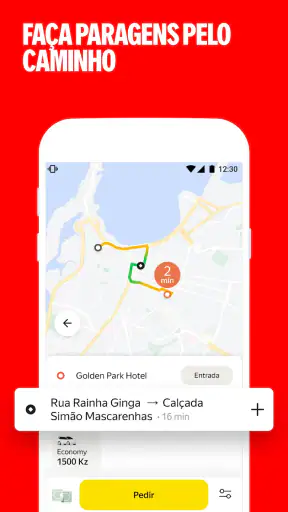Yango — pede uma viagem na app screenshot