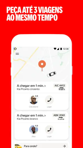 Yango — pede uma viagem na app screenshot