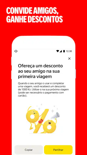 Yango — pede uma viagem na app screenshot