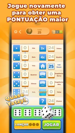 Yatzy - Jogo de Dados screenshot