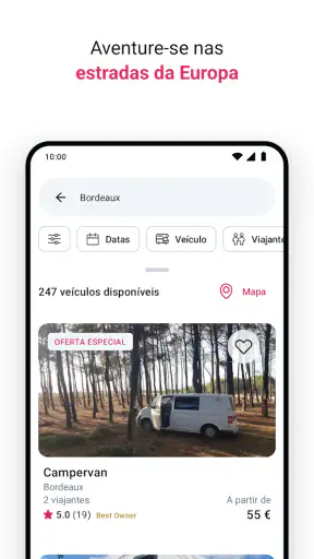 Yescapa screenshot