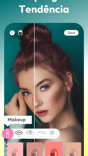 YouCam Makeup - Face Maquiagem screenshot