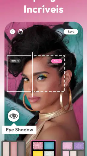 YouCam Makeup - Face Maquiagem screenshot