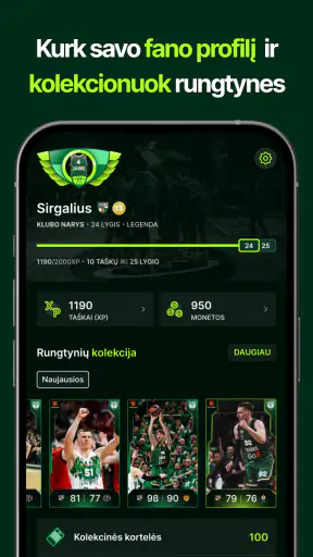 Žalgiris screenshot