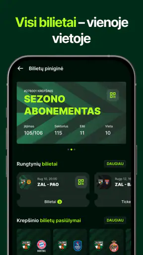 Žalgiris screenshot