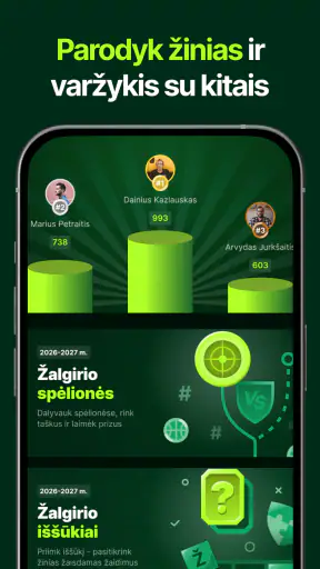 Žalgiris screenshot