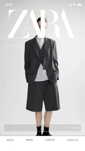 Zara screenshot