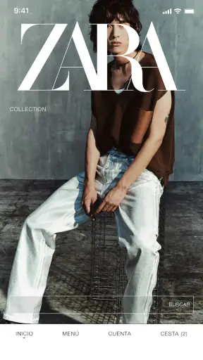 Zara screenshot