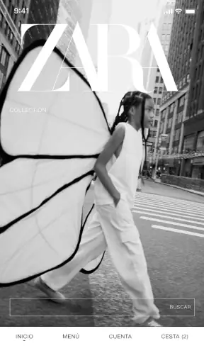 Zara screenshot