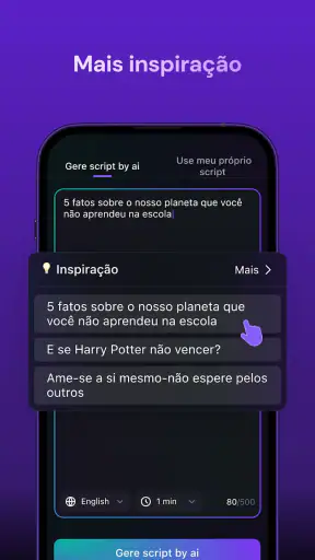 Zeemo: Vídeo IA e Legendas screenshot