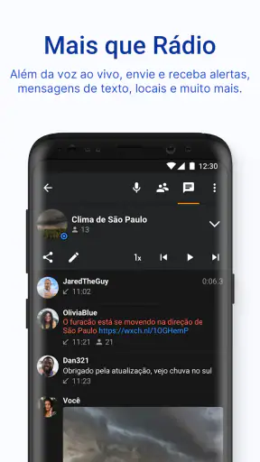 Zello Walkie Talkie screenshot